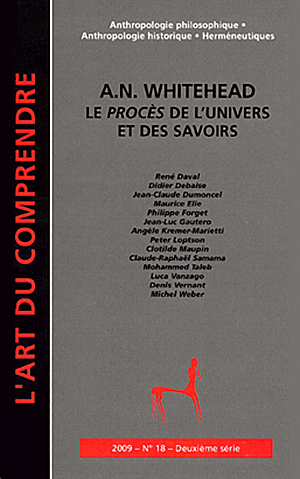 Critique et procès de l'être. L'ontologie générative d'A.N. Whitehead