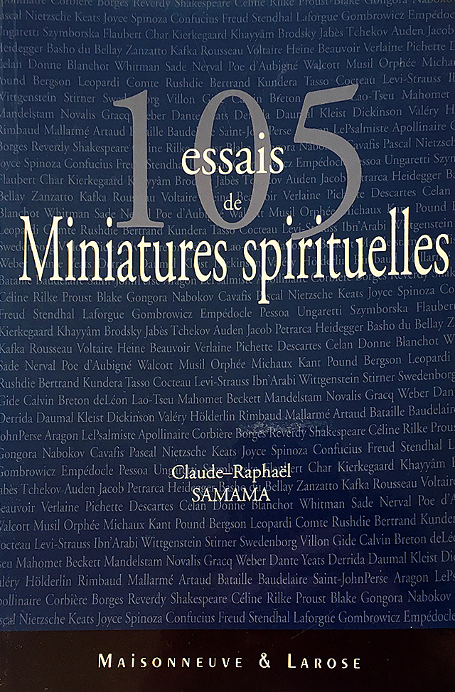 Cent cinq essais de miniatures spirituelles